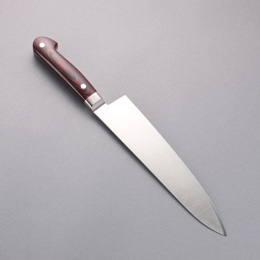 Sakai Takayuki Grand Chef Grand Chef Swedish Steel-stn Gyuto 210mm Brown Micarta Handle