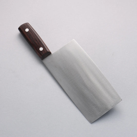 Seisuke Whole steel Chinese Cleaver 180mm Shitan Handle