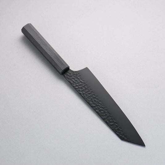 Sakai Takayuki Kurokage VG10 Hammered Teflon Coating Kiritsuke Gyuto 190mm Black Lacquered Handle