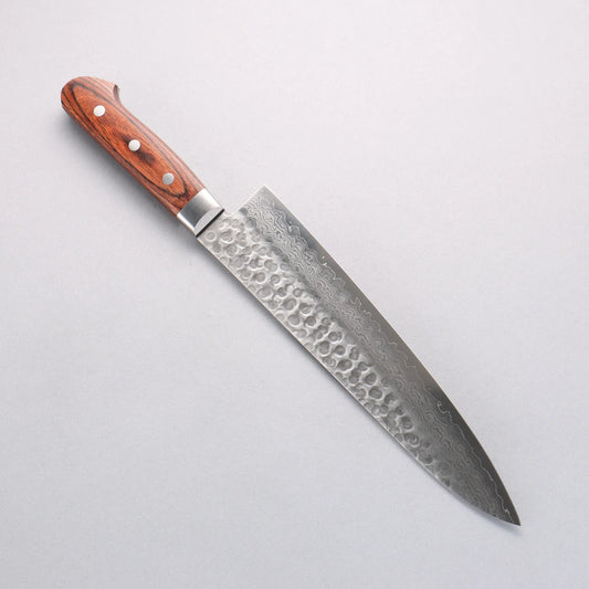 Seisuke VG10 17 Layer Damascus Gyuto 240mm Mahogany Handle
