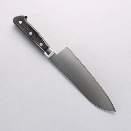 Takamura Knives VG10 Migaki Finished Santoku 170mm Black Pakka wood Handle