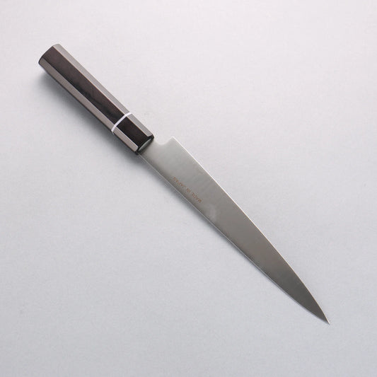 Seisuke Molybdenum Slicer 210mm Black Pakka wood Handle