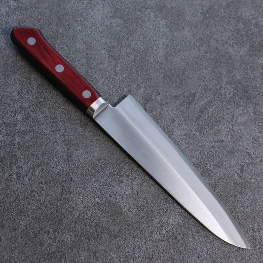 Seisuke Blue Super Migaki Finished Gyuto 180mm Red and Black Pakka wood Handle