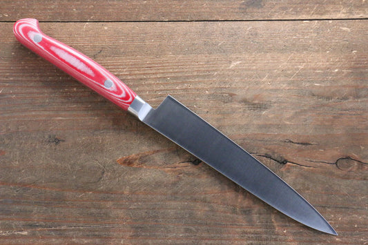 Sakai Takayuki Grand Chef Grand Chef Swedish Steel-stn Petty-Utility 150mm Red Micarta Handle