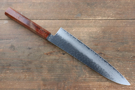 Sakai Takayuki VG10 33 Layer Damascus Gyuto 240mm Live oak Lacquered (Seiren) Handle