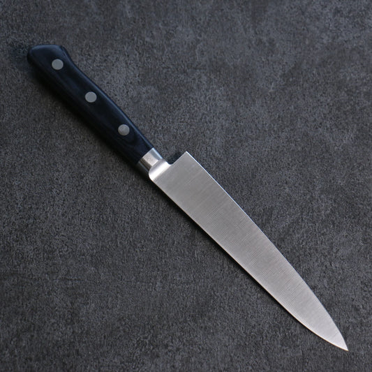 Seisuke Seiten Molybdenum Petty-Utility 150mm Navy blue Pakka wood Handle with Sheath