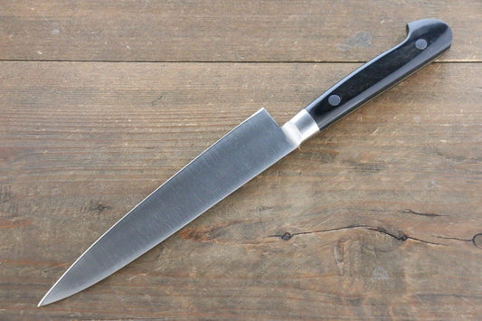Iseya Molybdenum Petty-Utility 150mm Black Pakka wood Handle - Only one left