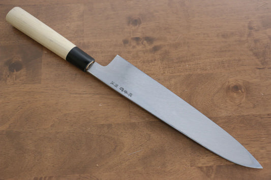 Sakai Takayuki Tokujyo White Steel No.2 Gyuto 270mm Magnolia Handle