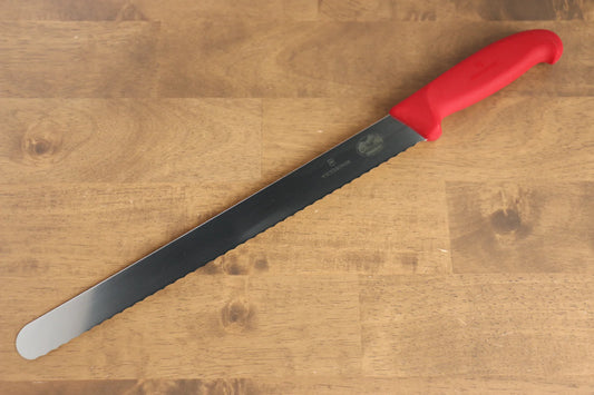 VICTORINOX Stainless Steel Wave Knife 300mm Plastic Handle (Super Deal)