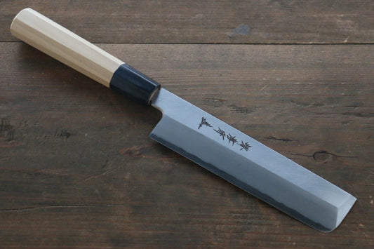 Sakai Takayuki Chef Series Silver Steel No.3 Usuba Magnolia Handle
