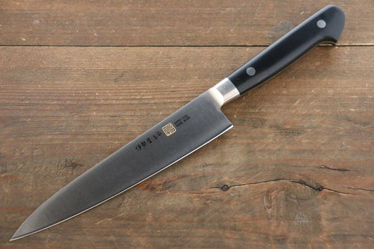 Iseya Molybdenum Petty-Utility 150mm Black Micarta Handle